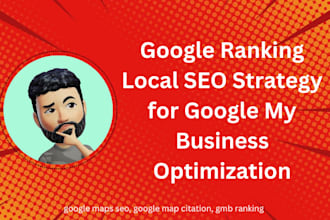 provide local SEO service for gmb ranking
