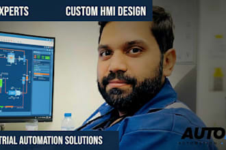 do ladder logic and hmi designing for any plc