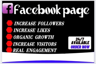grow your facebook page following fast organically