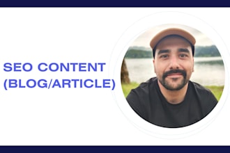 write SEO optimized content for your site or blog