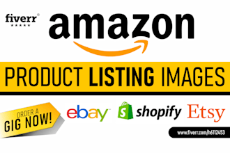 design modern amazon product listing images, ebay, etsy
