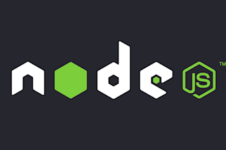 code a nodejs project for you