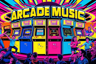 create your arcade music track