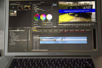 colorgrade, stabilize, resize, sharpen video