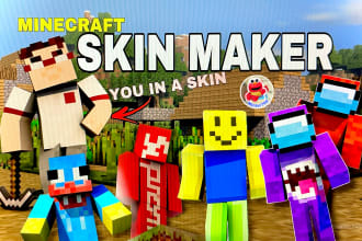 create a custom minecraft skin for you