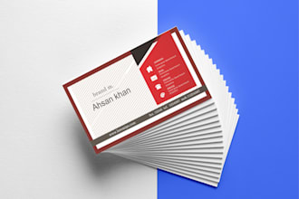 design a mind blowing business cards for you