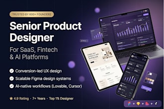 design stunning UI UX for mobile app, web and ai product in figma