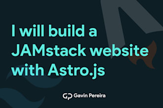 build an elegant jamstack website with astro js