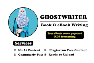 ghost write 30,000 words ebook as ghost book writer, and ghost ebook writer