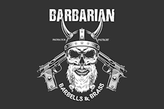 design, skull, tactical military, army, badge logo for you