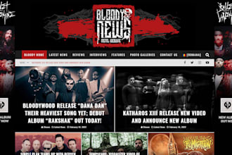 place your banner ad, interview and a review for your metal band