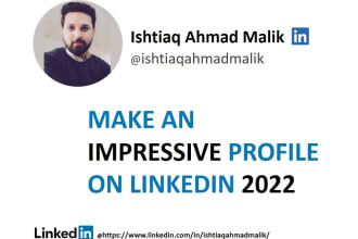 design your CV resume, and linkedin profile