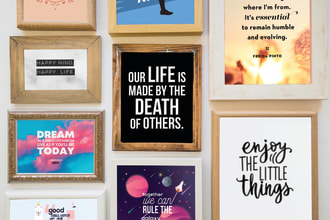 create custom motivational quotes for social media engagement
