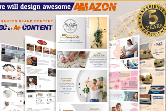 create a  professional ebc or a plus content page