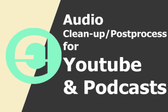 clean and master your podcast or youtube audio