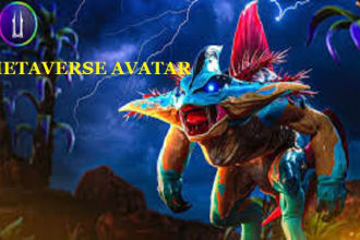 metaverse avatars and assets,3d nft art, 3d metaverse avatar