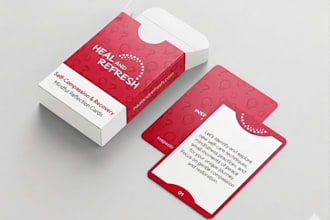 create printable affirmation card designs and modern luxury business cards
