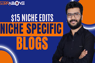 do five link insert curated links, niche edits on da 20, rds 300