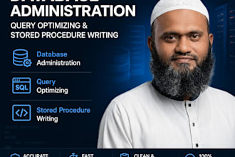 design, optimize and develop oracle sql server databases