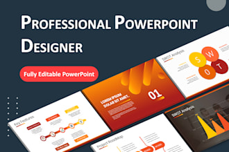 design a modern powerpoint slides in 24 hours