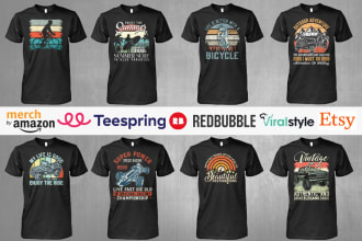 retro vintage t shirt for your clothing brand