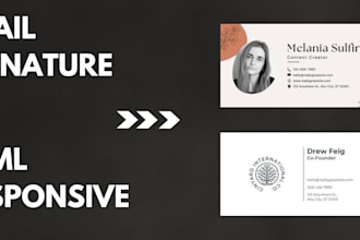 design html email signature