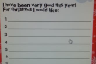 send hand written letter to santa and post it to north pole