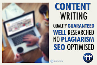 write amazing quality SEO articles for your website or blog