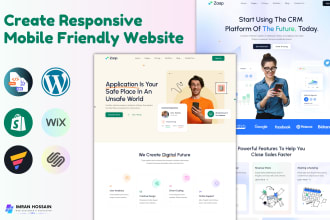 create responsive mobile friendly website
