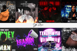 design album cover art, single cover, and mixtape cover art
