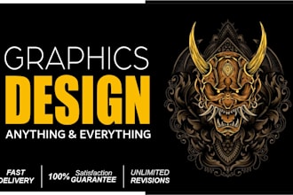 do any kind of graphic design, photoshop editing, redesign, vector tracing, logo