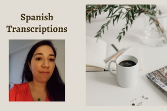 do spanish and french transcriptions from audio or video