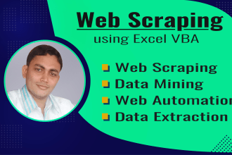 do web scraping using selenium excel vba excel macro