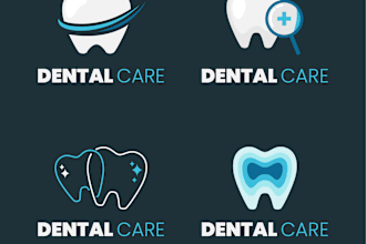 medical and dental logo design