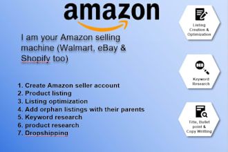 create optimized product listing for amazon