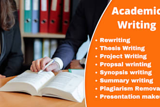 do summary writing and research