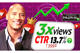 design catchy clickbait amazing youtube thumbnail designs