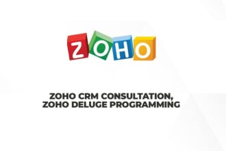 set up and customise zoho CRM, zoho one , creator, books