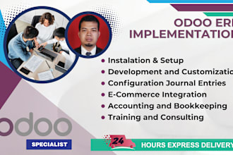 setup odoo v10 to v17 on vps and customize