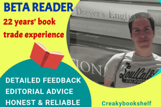 be your beta reader and give you constructive feedback