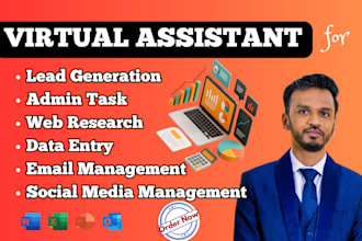 do data entry, lead generation, pdf to excel data