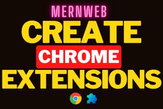 create chrome extension for you