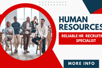 be reliable technical HR human resource recruitment specialist for your business