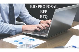 prepare an outstanding bid proposal for your rfp, rfq and tender