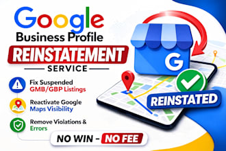 reinstate google business profile suspended gmb gbp maps listing