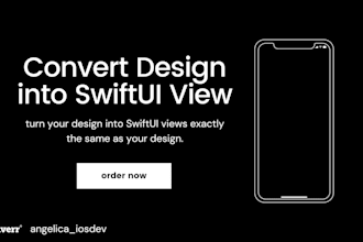 convert your ios app design into swiftui views