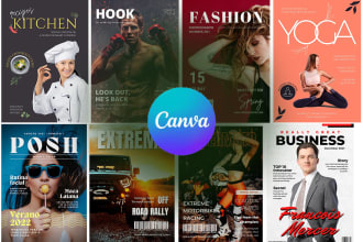 create social media post design and canva template