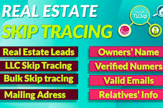 do real estate bulk skip tracing and accurate skip tracing