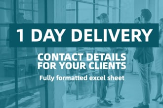 provide a targeted list of potential business clients