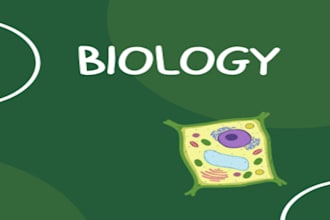 do medical, scientific and biology illustrations for you